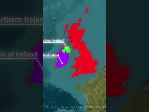 Великобритания, Великобритания и Англия: в чём разница? #география #карта