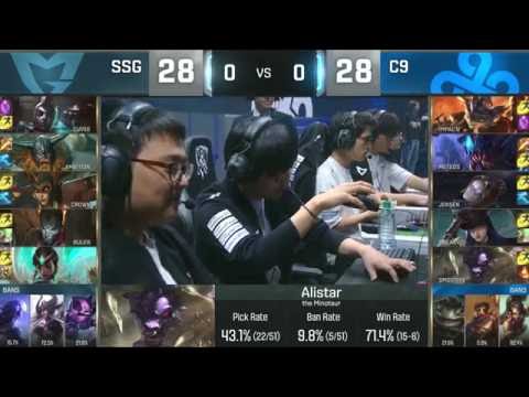 Cloud 9 vs SSG Quarter Finals Game 1 - Worlds 2016
