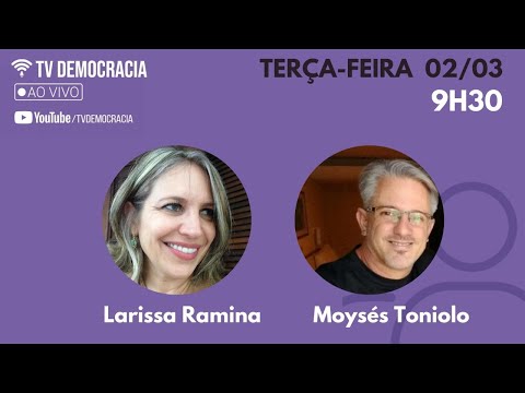 Tertúlia 265 • Moysés Toniolo e Larissa Ramina  • 02/03/2021