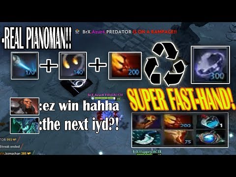 TINKER SUPER FAST HAND by PRO PLAYERS!! - DOTA 2
