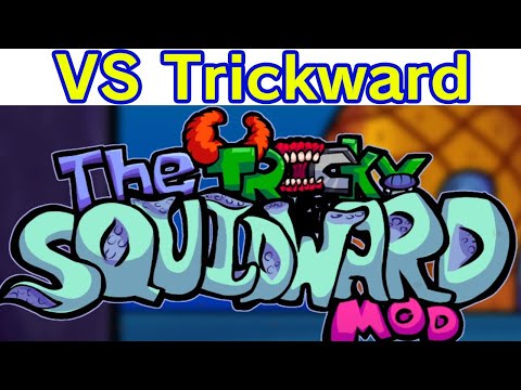 Friday Night Funkin' - VS The Squidward Tricky Mod FULL WEEK (FNF Mod/Hard) Spongebob Madness Combat