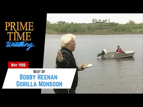 Best of Bobby Heenan & Gorilla Monsoon | Prime Time Wrestling May 1988