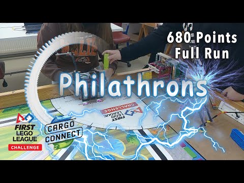 Philathrons - FLL Cargo Connect 680 Points