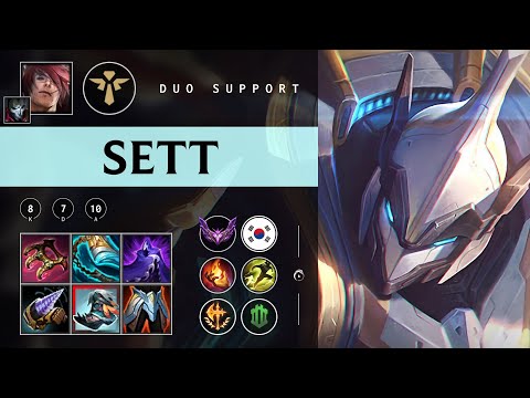 Sett Support vs Lulu - KR Master Patch 25.22