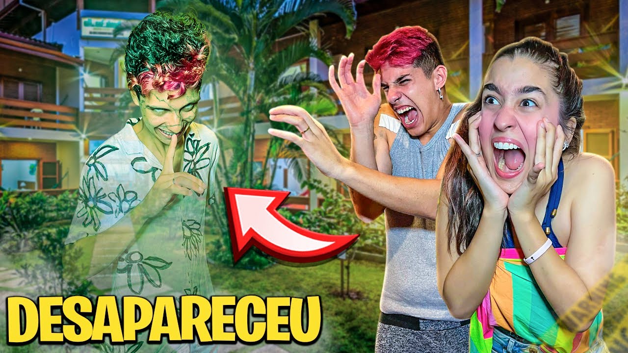 O LEOZIN DESAPARECEU NA POUSADA ABANDONADA *ficamos com medo