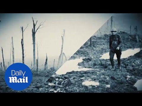 100 years on: The Battle of Passchendaele in two minutes - Daily Mail