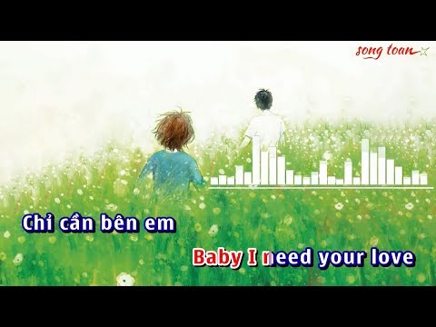 KARAOKE I Need Your Love - Khởi My, Tronie Ngô (Alata ST)