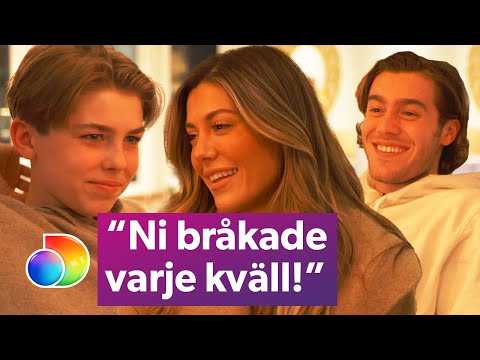 Wahlgrens värld | Wahlgrens barnen återupplever minnen vid sista kvällen i gamla huset | discovery+