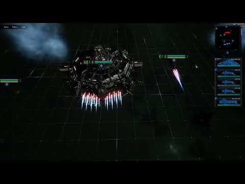 Titan Battle! (Mobile Fortress-Monastery Phalanx Vs The Vengeful spirit) (Komandante)