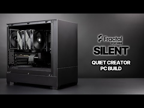 Quiet Creator PC Build | Fractal Pop Mini Silent | Arc A750 | 14600K | B760M