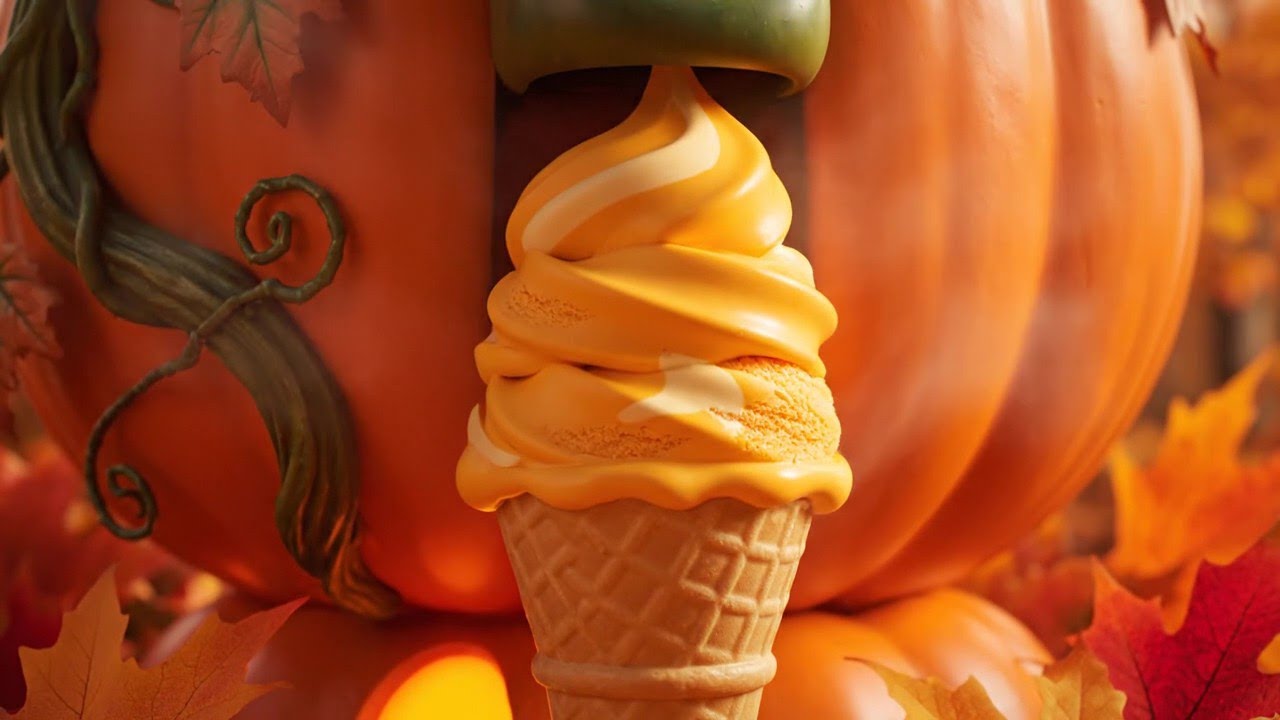 Satisfying AI ASMR Magical Ice Cream Machine – Surreal Soft Serve of Fruits & Vegetables (Part 56)