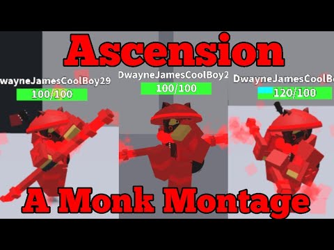 Ascension, a short Monk Montage || ROBLOX Criticality