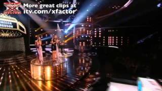 Rebecca Ferguson sings Satisfaction - The X Factor Live show 8 - itv.com/xfactor