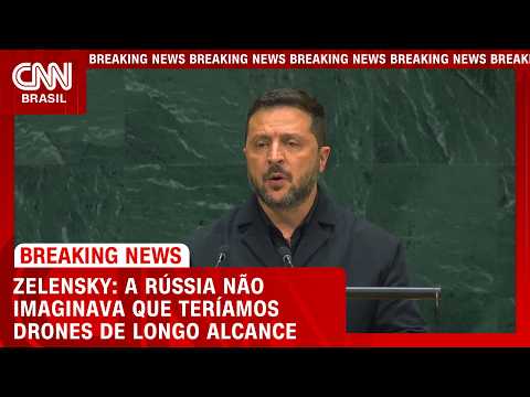 Presidente da Ucrânia faz apelo por diplomacia em discurso na ONU | CNN 360°