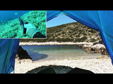 CAMPING & SPEARFISHING for SURVIVAL