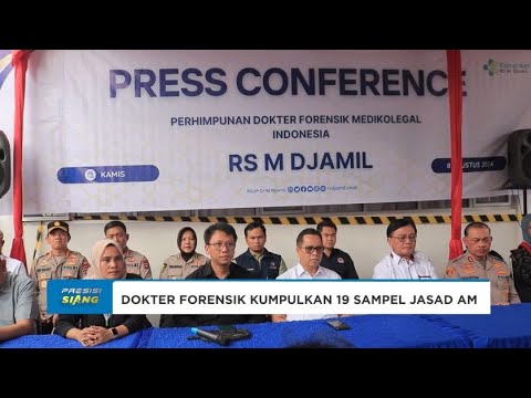 DOKTER FORENSIK KUMPULKAN 19 SAMPEL JASAD PELAJAR TEWAS DI PADANG