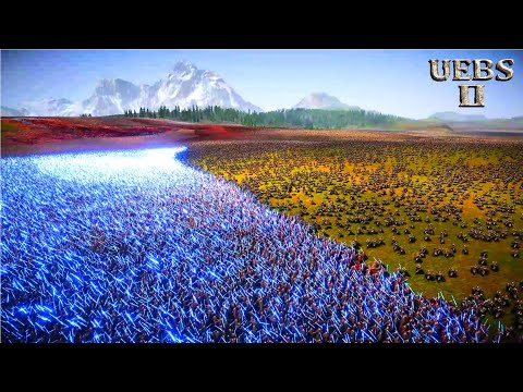 200,000 JEDI KNIGHTS & SUPER ARCHERS vs 4,000,000 CHAOS MARAUDERS | Battle Simulator 2 | UEBS 2