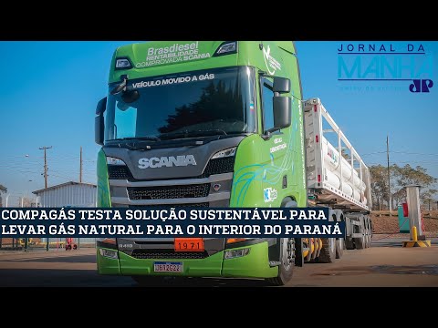 COMPAGÁS TESTA SOLUÇÃO SUSTENTÁVEL PARA LEVAR GÁS NATURAL PARA O INTERIOR DO PARANÁ