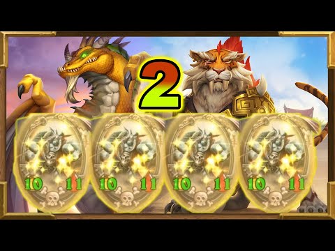Hearthstone: Infinite 10/10 Divine Shield Taunt Undatakah | Quest Paladin Immortal Wall Combo | Wild