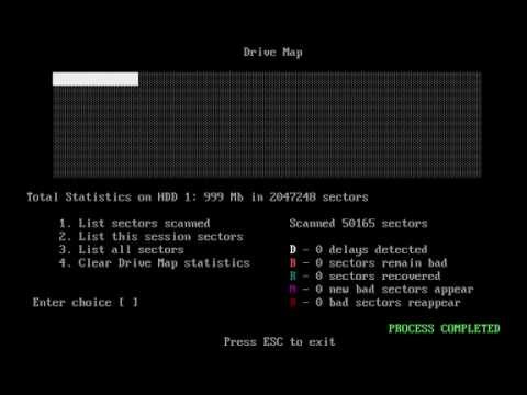 comment reparer avec hdd regenerator