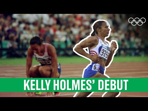 Kelly Holmes's 🇬🇧first Olympic Race!