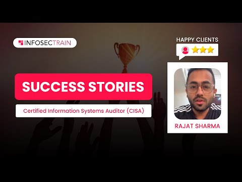CISM Infosectrain Review | CISM Success Stories | Anand CISM Gladiator