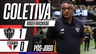 COLETIVA ROGER MACHADO AO VIVO DIRETO DA ARENA MRV | ATLÉTICO-MG 1x0 SÃO PAULO | ESPN