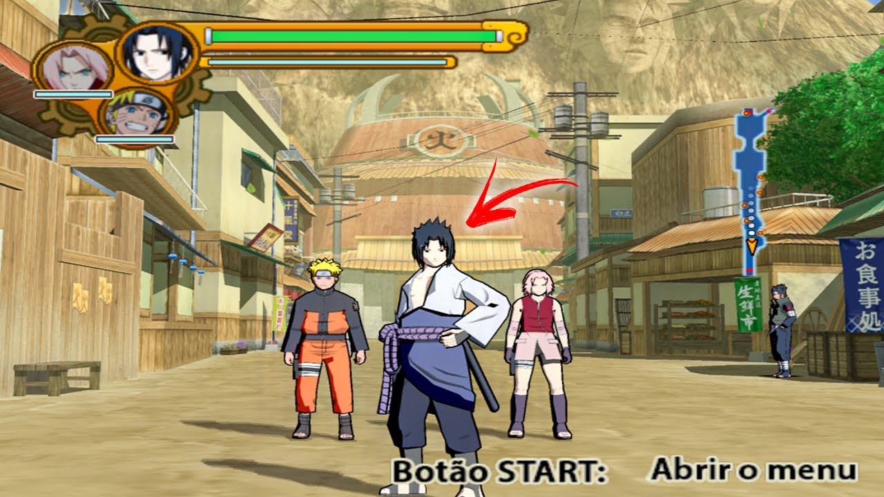 ESSE É O MELHOR HACK DO NARUTO ULTIMATE NINJA 5