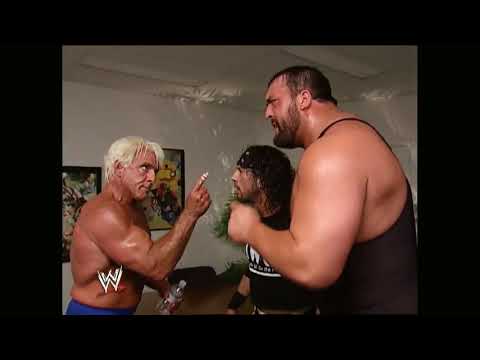 WWE RAW 5/13/2002 Flair and The nWo BACKSTAGE