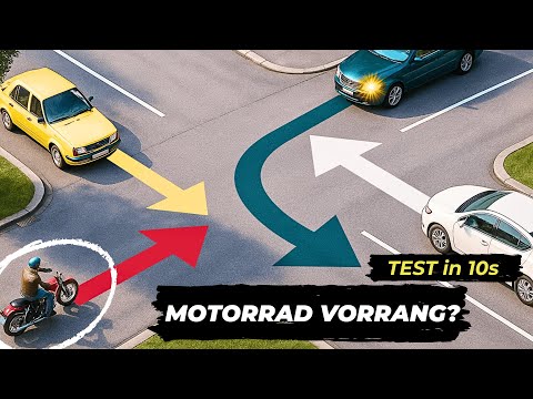 WHO HAS THE RIGHT OF WAY HERE? Test your knowledge! | German traffic rules explained