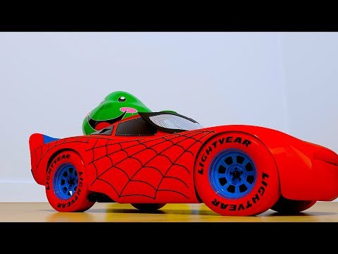 Lightning McQueen Transforms into Spider-Man to Defeat ZURG Toy Story Disney Animation EPISODE 13 Video