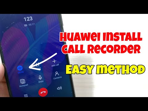 How to Install Call Recorder, All Huawei Phones Android 10.