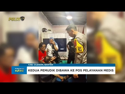 POLRES CILEGON EVAKUASI PEMUDIK JATUH KE LAUT