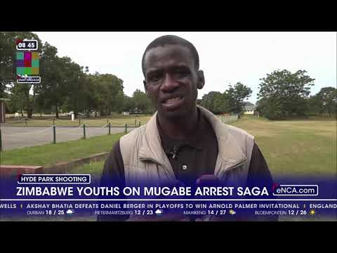 Zimbabwe youths on Mugabe arrest saga