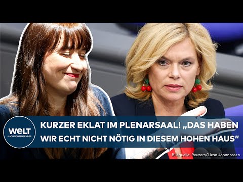 Video Thumbnail: REICHINNEK: "Hier müssen jetzt keine Heidi-Lieder gesungen werden!" Klöckner greift vor Rede ein