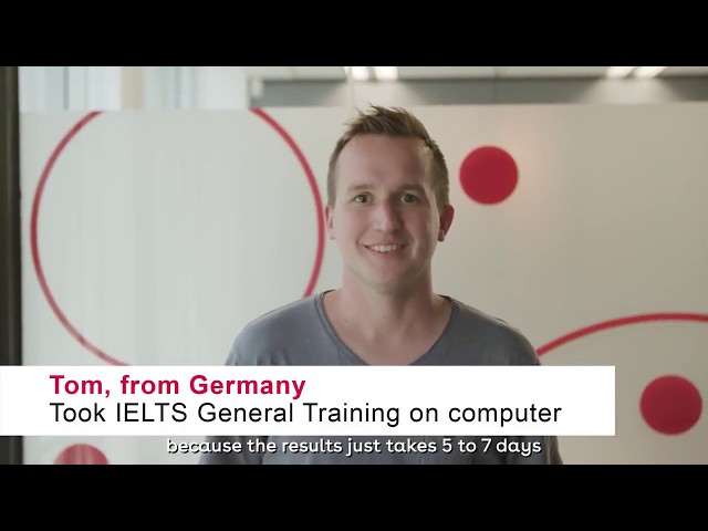 ความคิดเห็นของคนที่สอบ IELTS General Training บนคอมพิวเตอร์