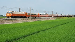 2025.9.11 6843次 莒光 入伍專車回送 斗六斗南間 新庄平交道通過