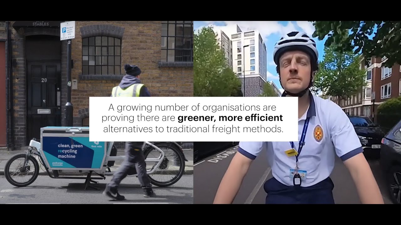 How businesses are reducing air pollution from freight in urban areas
