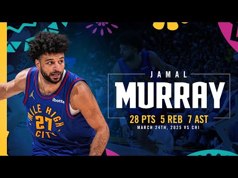 Jamal Murray Full Game Highlights vs. Bulls 📺 | 3/24/25