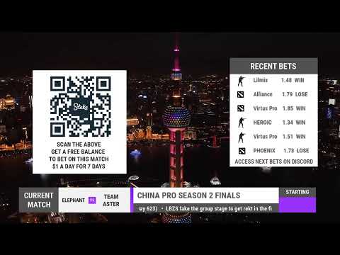 [LIVE] EHOME VS Elephant | Bo3 | China Pro League Dota 2