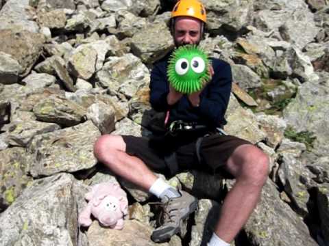 Oink sulla cima del Corno Stella e il volo di Fluffy Ball