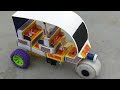 How To Make Matchbox Rickshaw At Home Tuk Tuk Auto Rickshaw Diy Matchbox Tuk Tuk Mini Crafts