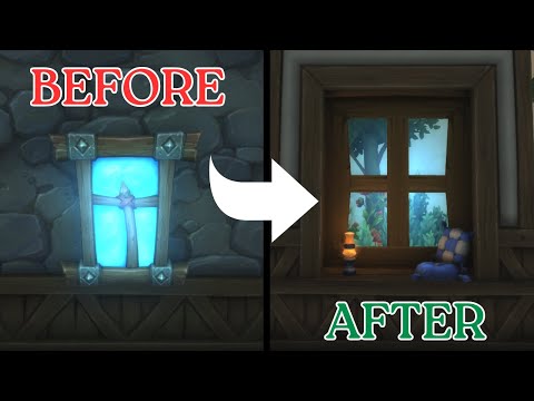 3 Ways to Window Like a PRO | WoW Player Housing