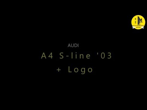 Tapaciranje na krov - Audi A4 '03 S-Line + Reljefno Logo