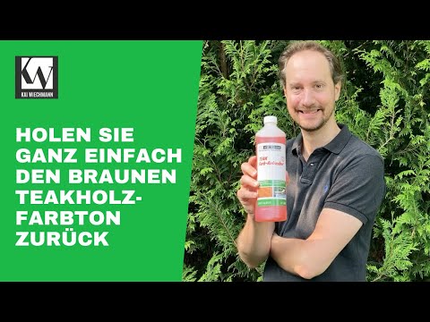 Teakholz pflegen: Tipps für ein sattes Braun | Inside Kai Wiechmann