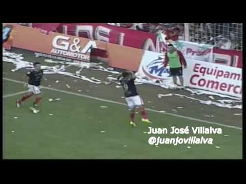 San Martín 2-Libertad 0. Los goles de Ramón Lentini (relato radial de Juan José Villalva). 2016.