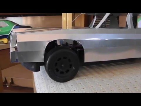 How to build a metal  RC Demolition derby body
