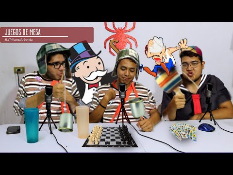 22.- Juegos de mesa, mesa, mesa que más aplauda | #LaTrifuerzaArácnida