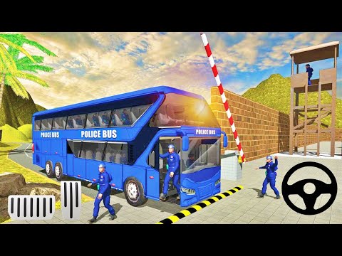 Police Bus Driving Simulator Offroad Transport Duty: US Police Bus Mountain Driving - Android Game