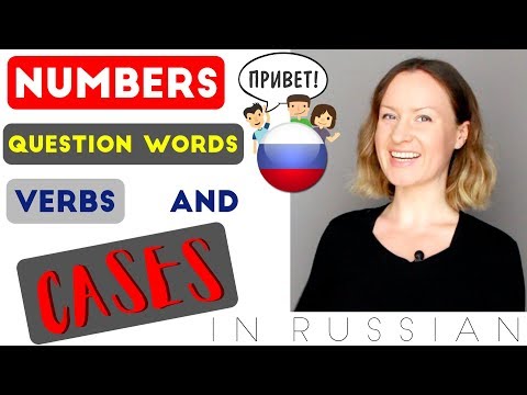 Numbers, Question words, Verb TO LIVE and CASES in Russian | EASY RUSSIAN A1. Lesson 3.2
